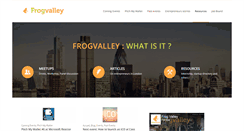 Desktop Screenshot of frogvalley.net